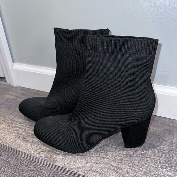 MIA Shoes - Black Heel Boots